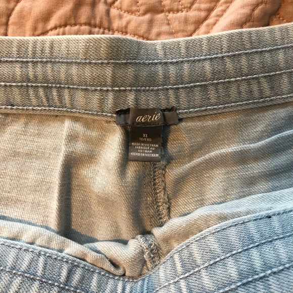 Aerie light denim beach short - Picture 2 of 3